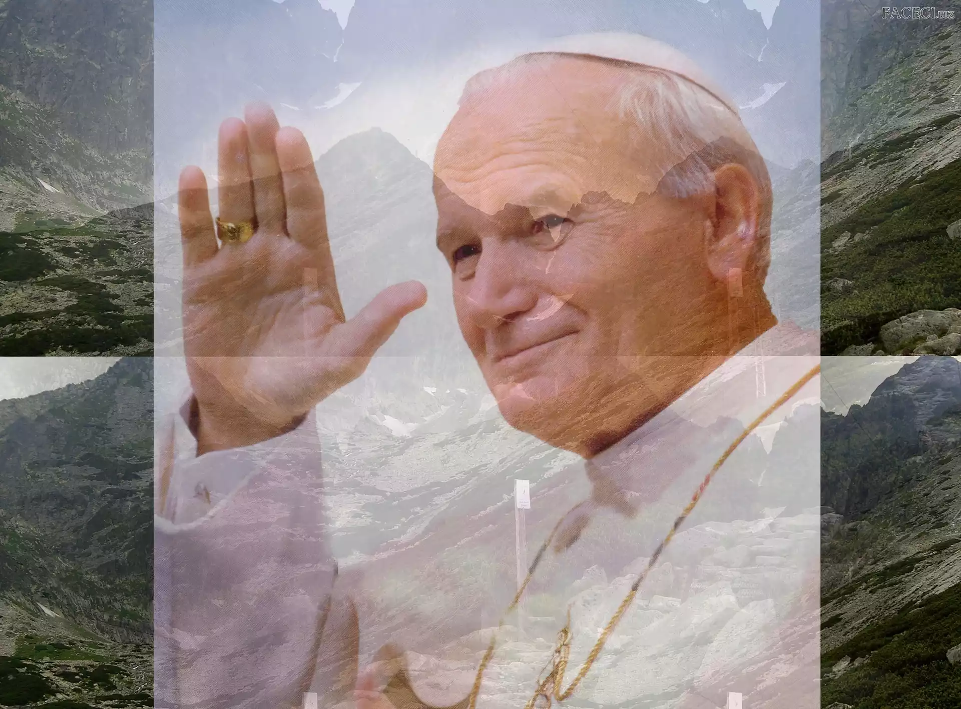 Jan Paweł II, Góry, Papież