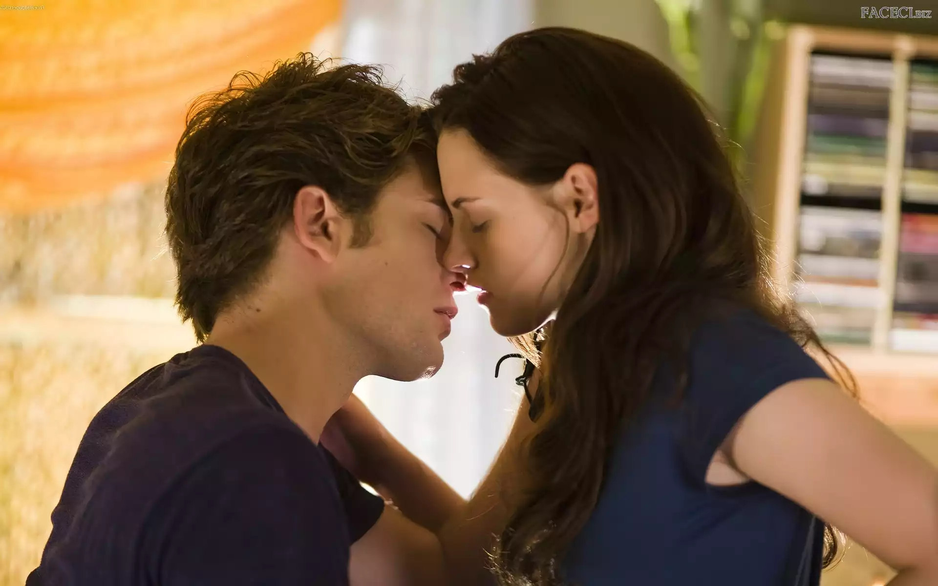 Aktorka, Przytulenie, Mężczyzna, Kobieta, Miłość, Kristen Stewart